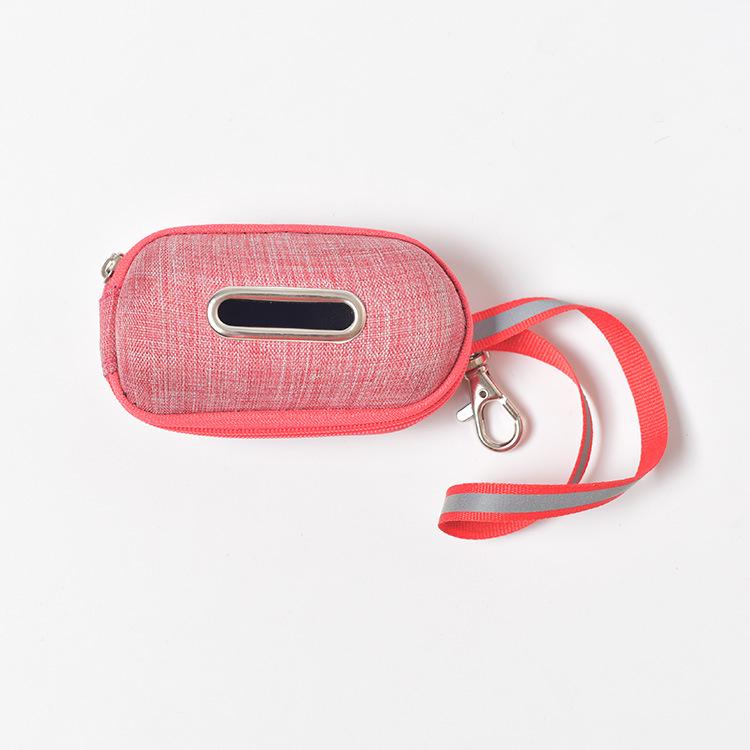 «Переносной диспенсер для отходов домашних животных с льняными мешками для собачьих экскрементов»