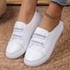 Lucyever Nurse Shoes Women Lightweight Comfortable Paillette White Flats Woman 2024 Autumn Non Slip Soft Sole Casual Shoes Mujer