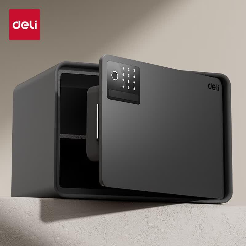Deli AE223-Z Automatic Fingerprint Password Home Safe