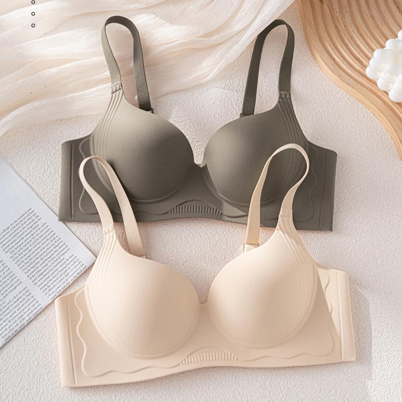 Seamless Lingerie Women's Gathering Bra Top Support Anti-sagging Secondary Breast Bra Push Up Bra