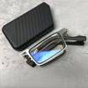 3PCS Compact Metal Folding Glasses Easy To Carry and Suitable for Both Men and Women Unique Design As A Gift Trendy Accessory