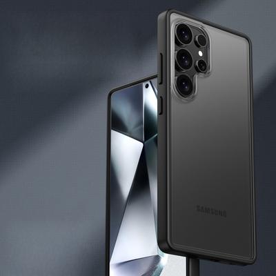 Подходит для чехла для мобильного телефона Samsung S25 Ultra, Galaxy S25, матовый защитный чехол с маслоотталкивающим покрытием, чувствительным к коже, S25+, противоударный чехол