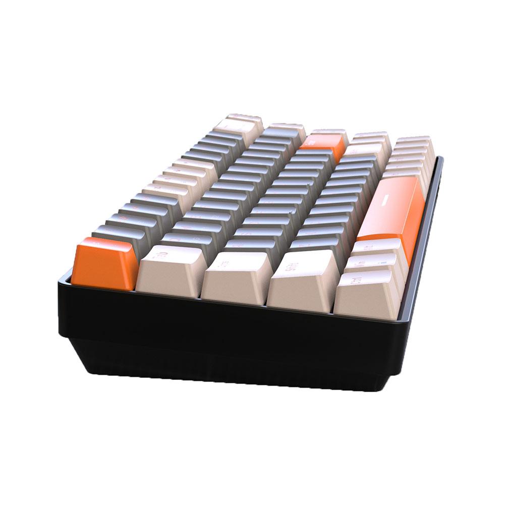 Игровая клавиатура K68 2.4G 68 клавиш Беспроводная механическая клавиатура для настольного ноутбука