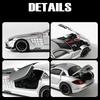 1/32 Benz SLR 722S Roadster Speedster Сплав Литье под давлением Модель Автомобиля Коллекция Хобби Декор Домашний Орнамент Подарок на День Рождения с Парнем