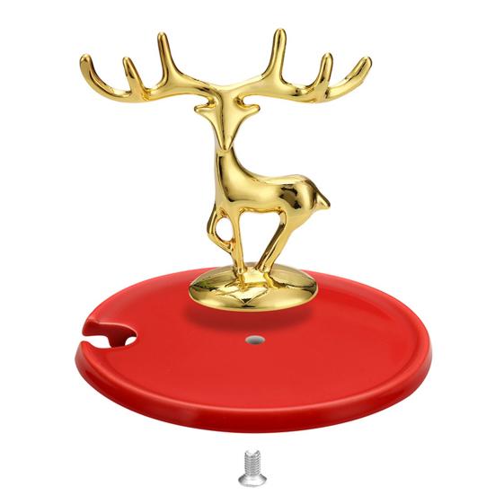 2 шт. винтажный золотой олень орнамент цинковый сплав роскошный лежащий стоячий олень фигурка статуя скульптура настольное украшение дети взрослые