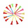 Plastic 83mm 50 PCS/lot Outdoor Sports Golf Tees Rubber Cushion Golf Accessories