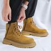 Ботинки Martin мужские 2024 новые ботинки из ревеня ретро-ботинки на толстой подошве универсальные ботинки с высоким берцем 81589-R