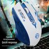 Wireless Luminous Gaming Mouse - Mecha Style Silent Bluetooth for Office & Esports