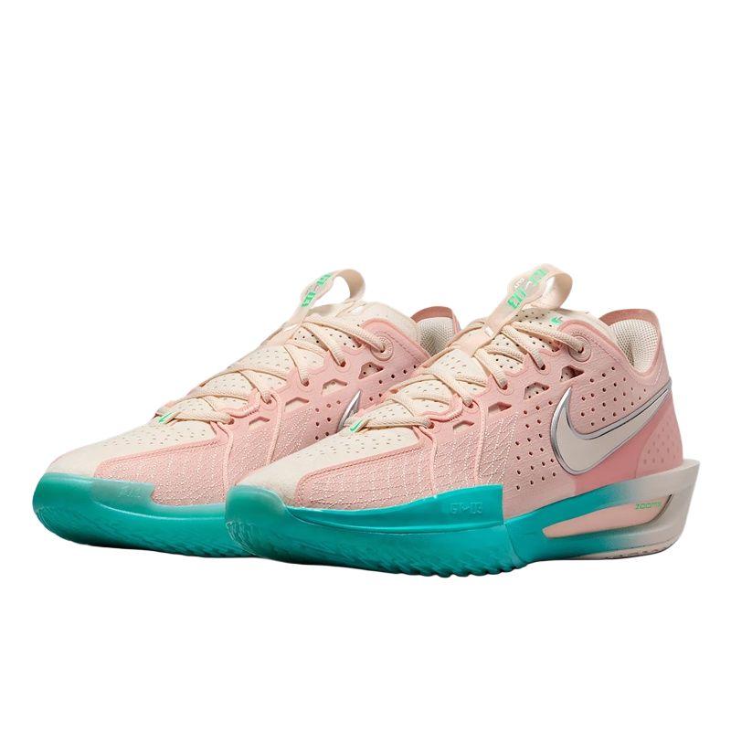 Nike Air Zoom GT Cut 3 EP Washed Coral Dusty Cactus Men Sneakers Pink Metallic-Silver Chalk DV2918-601