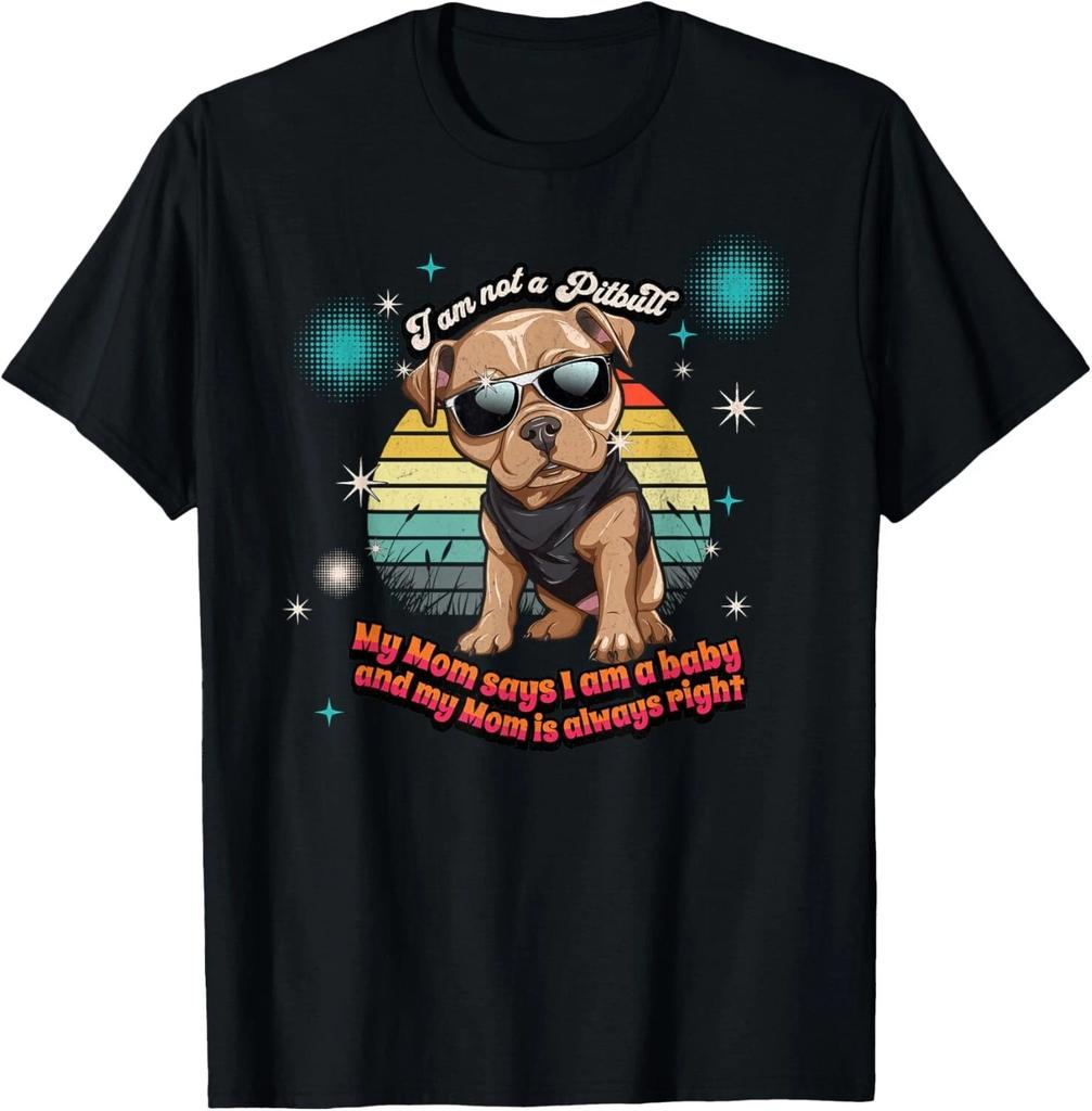 Cute I Am Not A Pitbull Funny Pitbull Dog Owners Gift Unisex T-Shirt