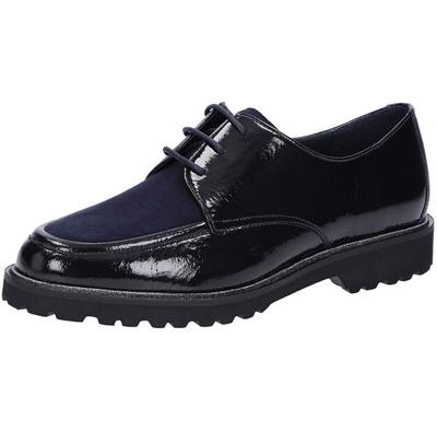 Женские полуботинки Sioux Meredith-749-h чёрные lackleder