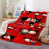 Китайская кукла P-Pucca Garu Плед с 3D-печатью Милый Аниме Мультяшный персонаж Плед Покрывало для дивана Простыня для кондиционера