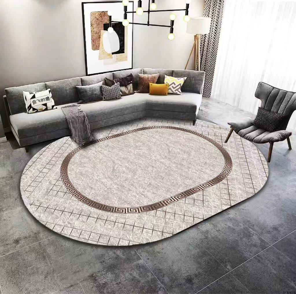 Ковер для гостиной, устойчивый к грязи и простой в уходе, нескользящий ковер для журнального столика, универсальный ковер для кровати на все времена