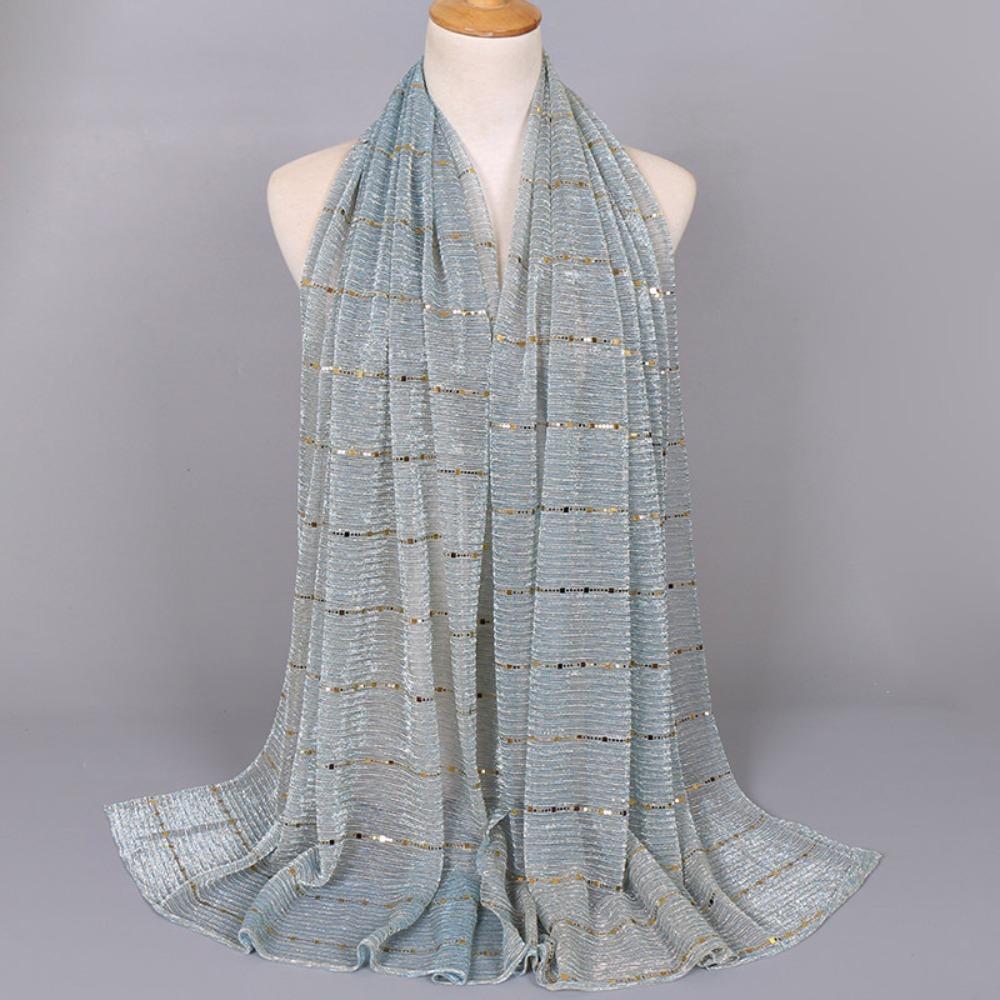 Female Shawl Solid Color Silk Scarf New Scarves