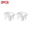 4/1Pc Wash Basin Sink Hole Overflow Ring Hollow Plug Kitchen Bathroom Insert Replacement Trim Bath Drain Cap Plastic Round Cover