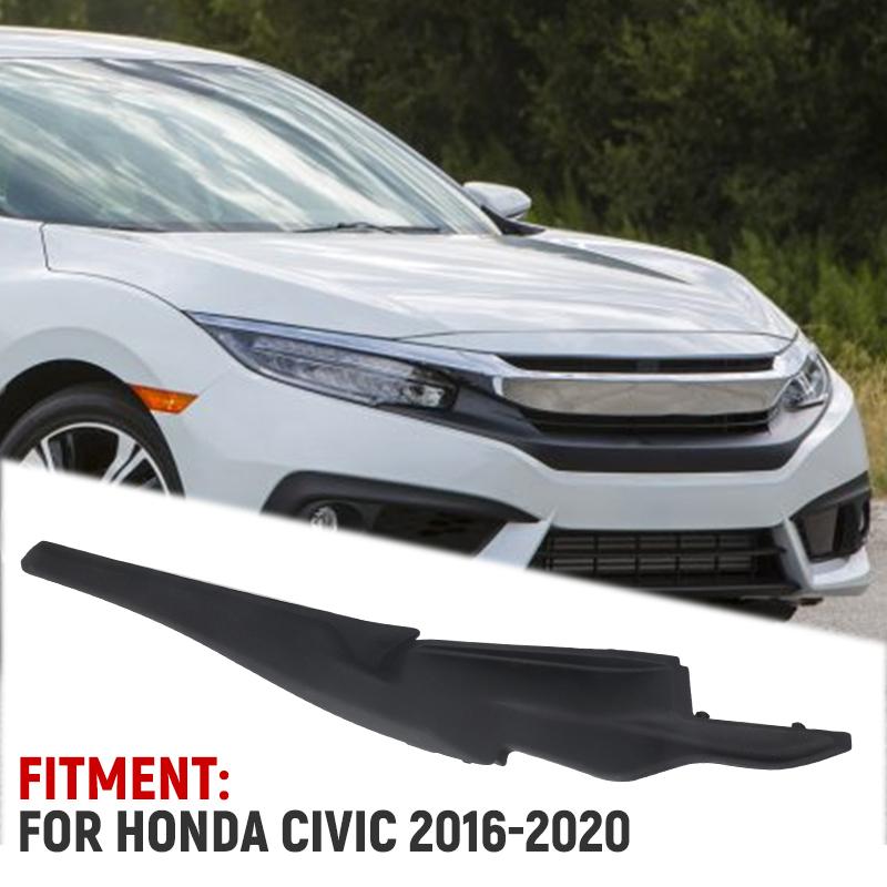 Car Front Windshield Deflector Wiper Cowl Trim Cover for Honda Civic 2016 2017 2018 2019 2020 2021 74220-TEA-T00 74270-TEA-T00