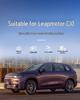 Compatible with 25-26 Leapmotor C10 Models: TPE Floor Mat & Trunk Mat, Dirt-Resistant, Wear-Resistant, Original Car Color Coverage.