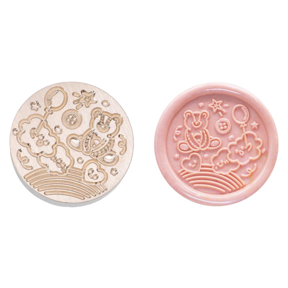 Печать серии животных с медной головкой, 3D-рельефные штампы, печатающая головка для подарочного скрапбукинга