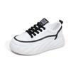 White Shoes Fashionable Autumn New Platform Height Increasing Breathable Casual Shoes for Students
