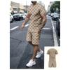 Summer Men's Bizarre Style 3D Color Printed Fashionable Comfortable Loose Casual Short Sleeved Sport Wear