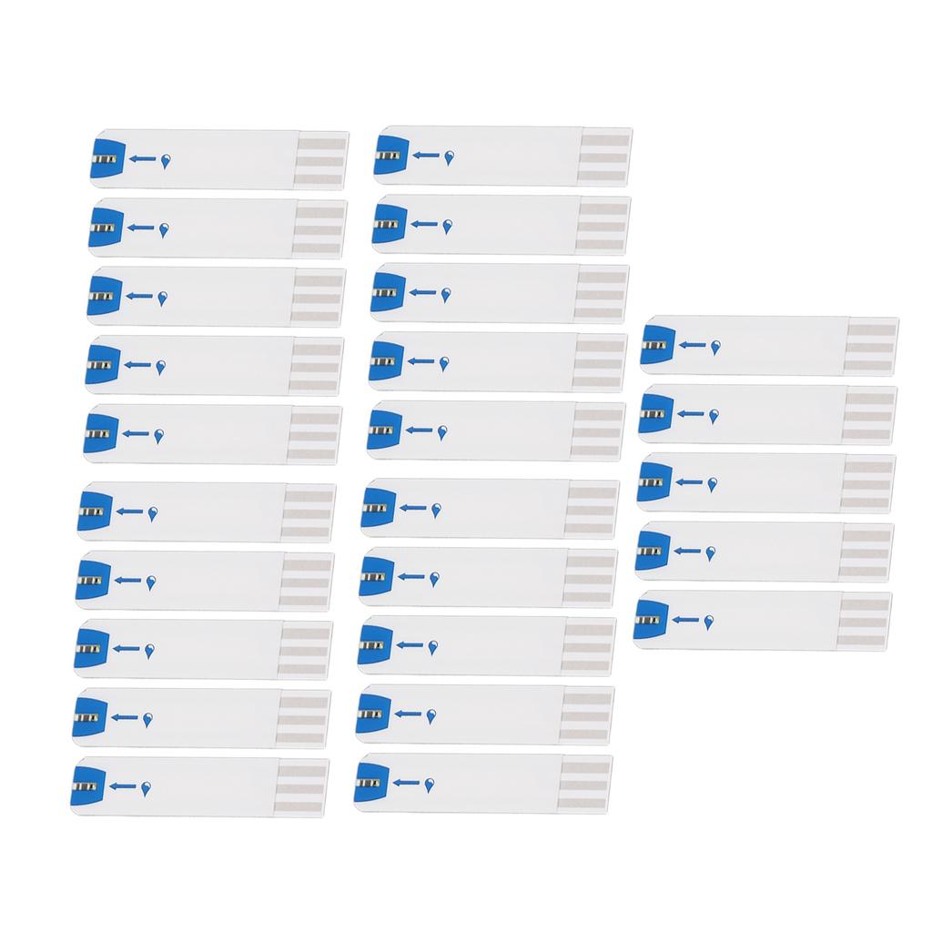 25pcs Blood Glucose Test Strips Home Use Accurate Diabetic Test Strips for Blood Sugar Monitor Self