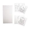Coloring Book with Envelope Assorted Designs 13.5 Cm 6 Pieces