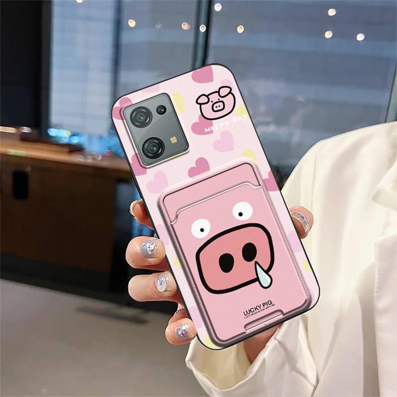 Мягкий чехол Мультяшный чехол для телефона Для Blackview Oscal C30/C30 Pro Модный дизайн Водонепроницаемый Силиконовый защитный Слот для карт ТПУ