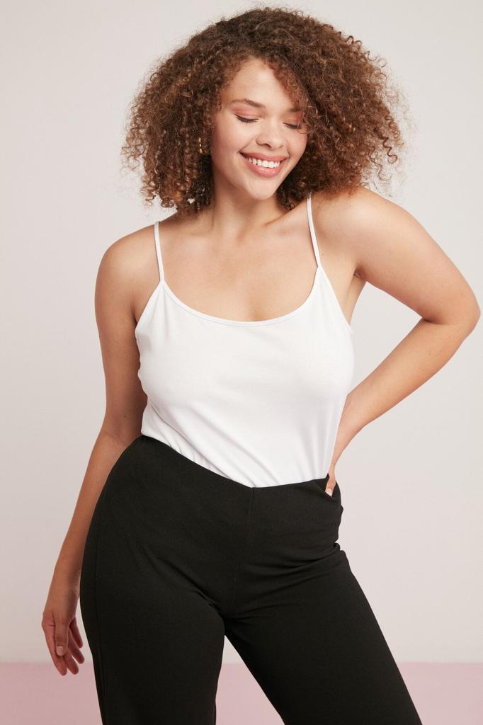 Женское боди большого размера Mındy Green, боди больших размеров с бретелями, полностью закрывающее тело