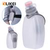 OLIKEI 250ml Marathon Water Bottle with Clip & Dustproof Lid Outdoor Sports Squeeze Water Bottles Leakproof Running Belt Bottle for Hiking Cycling