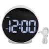 4-дюймовый светодиодный будильник с многофункциональным инновационным дисплеем 12 часов в формате 24 часа, 3 уровня яркости, электрический