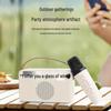 Портативная Bluetooth-караоке-колонка Y9 с беспроводным микрофоном и дисплеем текста