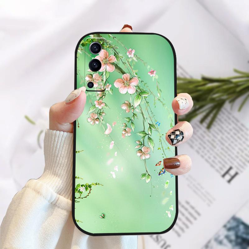 Чехол-крышка для Vivo Y72 Y52 5G, стильный, окрашенный, силиконовый, мягкий ТПУ, защитный корпус для телефона, для Vivo Y 72 52 5G, ударопрочный бампер