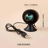Sunset Light Love Projector Night Light Sunset Projection LED Настольная лампа Спальня Атмосфера Радужный Свет Декоративный Светильник