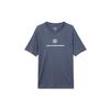 Футболка мужская с логотипом Heritage Solid Color Crew Neck, цвет синий DM5440-437