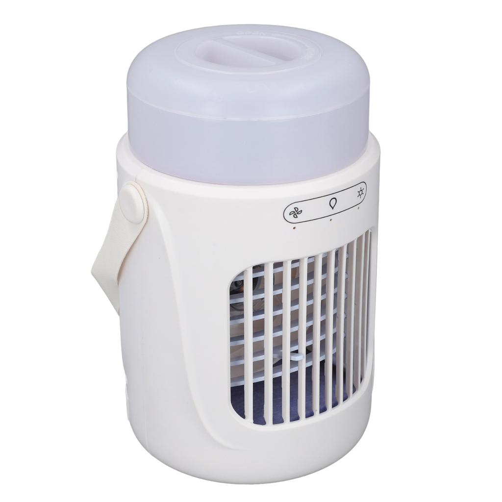 Портативный кондиционер, вентилятор, 3 скорости, 7 цветов, светодиодная подсветка, 6-часовой таймер, испарительный охладитель, настольный опрыскиватель