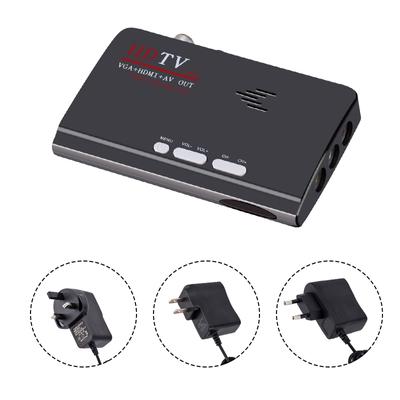 Аналоговый сигнал, DVB-T2 ТВ-тюнер приемник DVB T2 TV Box VGA AV CVBS 1080P HDMI цифровой HD спутниковый ресивер