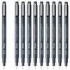 PENTEL Point Liner 10 Water-Based Pen, 0.5mm, Black, Pens, S20P-5AD(10)
