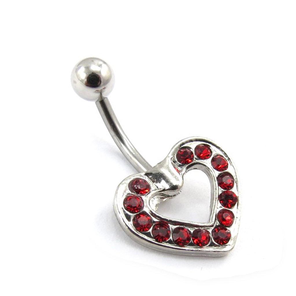 Les Trésors De Lily [E6412] — Пирсинг «Сердце Богини», красный
