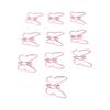100 Pcs Shaped Paper Clips  Butterflies Shape Metal Cute Style Light Portable Office Clips for D