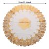 Pvc Waterproof Oilproof Round Tablecloth 70 Cm Dining Table Cloths Home Table Cover Light Luxury Christmas Decoration