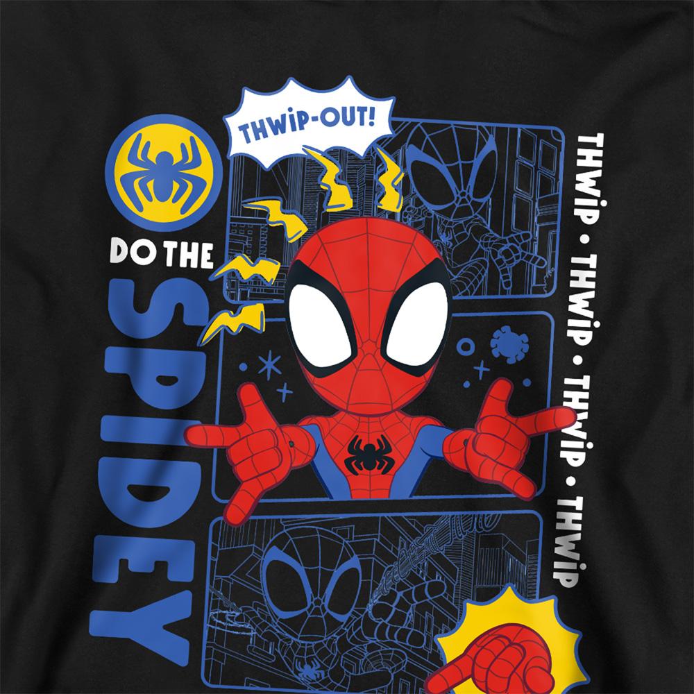 Spidey And His Amazing Friends Childrens/Kids Comic Pull Over Hoodie