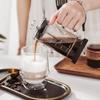 French Presses Pot Double Layer Heat Resistant Coffee Pot and Insulated Tea Brewer Milking Foam Hand Flushing Household Filter