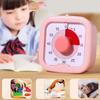 60-minute Desk Timer Silent Operation Classroom Timer Multifunction Visual Timer  for Kids