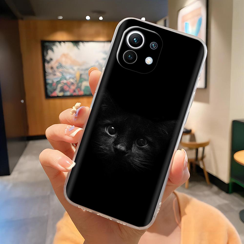 Чехол для Xiaomi Mi 11 Lite 5G Защита для телефона Задние чехлы для Xiaomi Mi 11 Lite 5G NE Силиконовый чехол Mi11 Lite Fundas