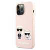 Etui do iPhone 13 Pro Karl Lagerfeld MagSafe Jasnoróżowe