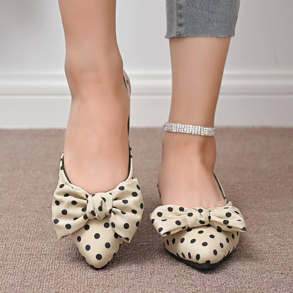 Женская обувь 2025 Лето Новые женские сандалии Бренд Французская одинарная обувь для женщин Элегантные пуанты Сандалии женские