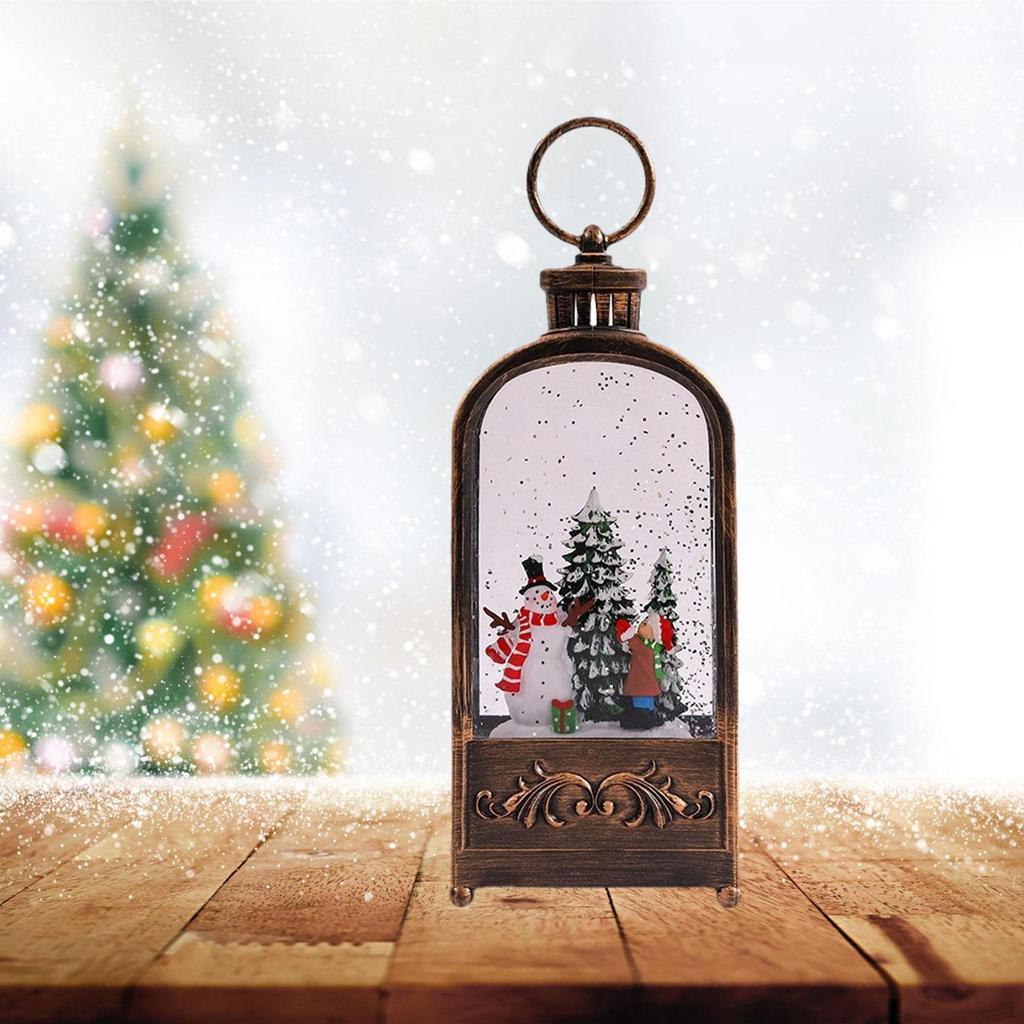 Рождественская музыкальная шкатулка камин фонарь подарок ночник рождественский декор для внутреннего и наружного использования