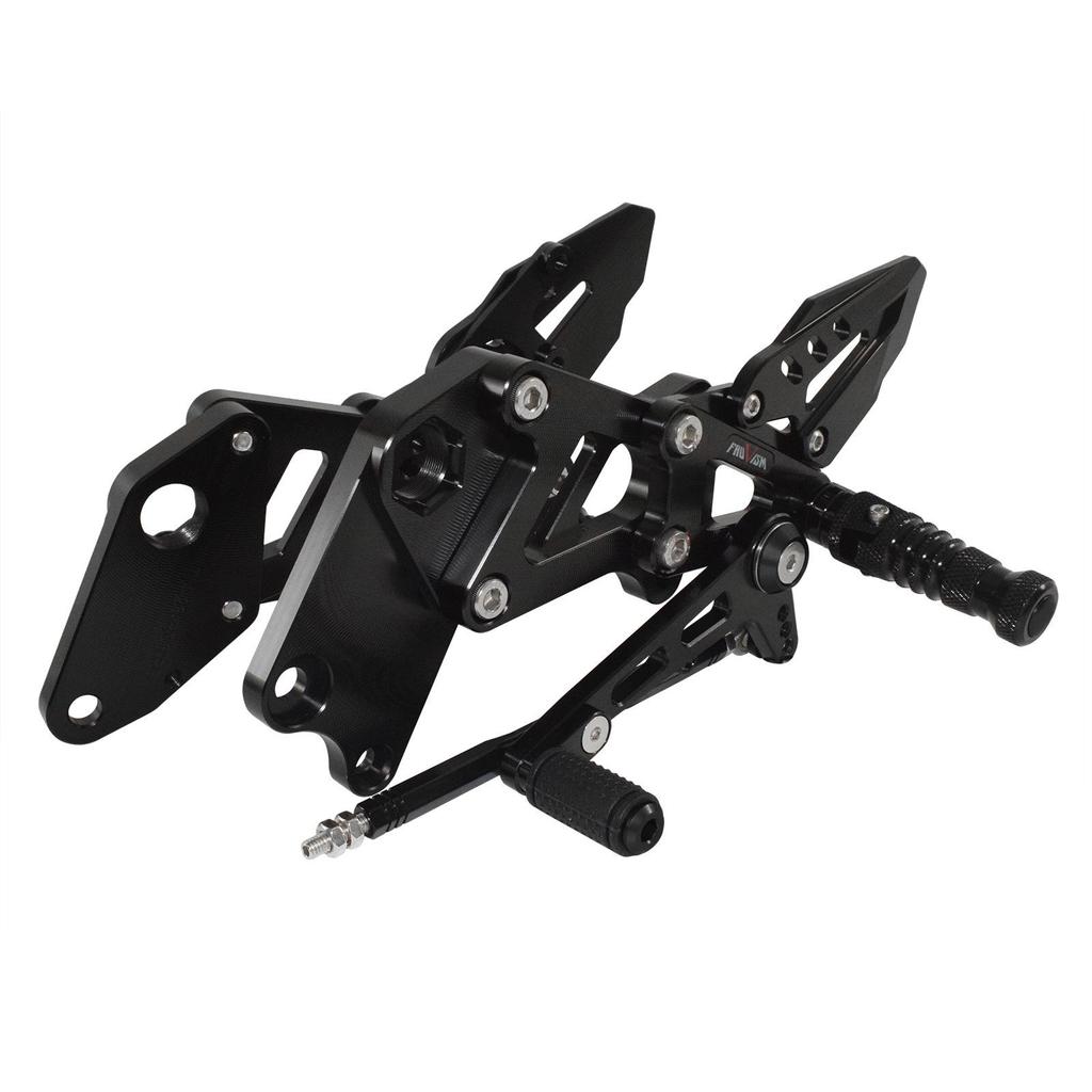 KTM RC390 2022-2024 Регулируемые подножки-райзеры, задний комплект