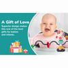 Baby Developmental High Chair Toys-Highchair Tray Rattle Toy with Suction Cup for Early Learning for 6 To 12 Months Old Infant & Toddler Girls