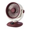 LED Digital Display Desktop Electric Fan 120° Rotating Outdoor Camping Fan  Household